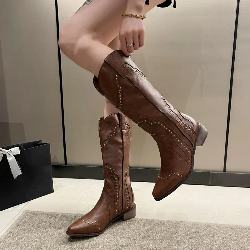 Botas vaqueras con tacon online