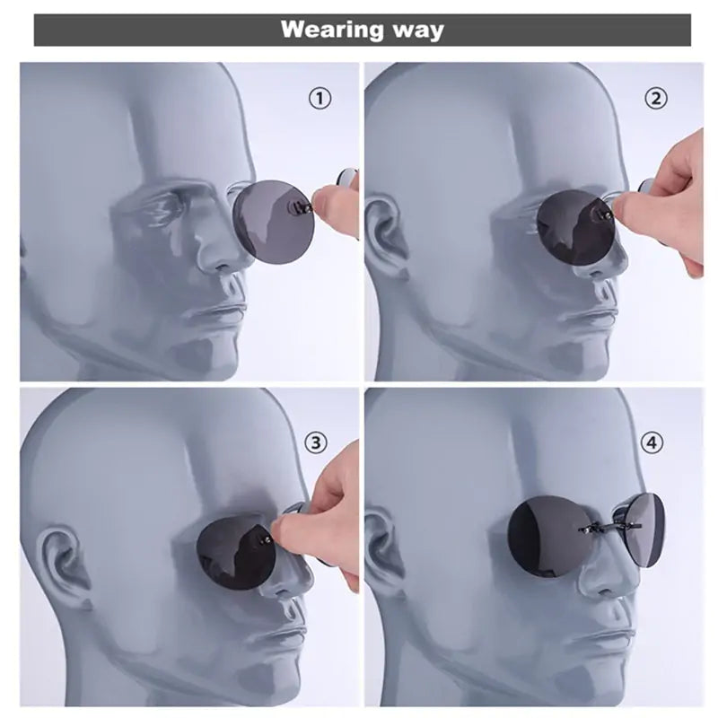 Clip On Nose Sunglasses - High Trend Coture