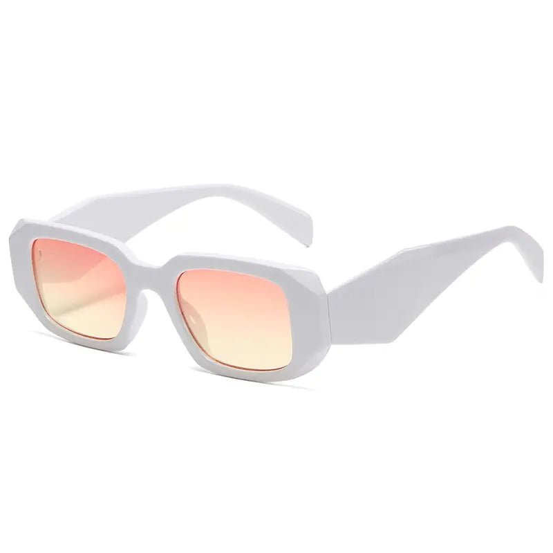 Small Polygon Rectangle Sunglasses - High Trend Coture