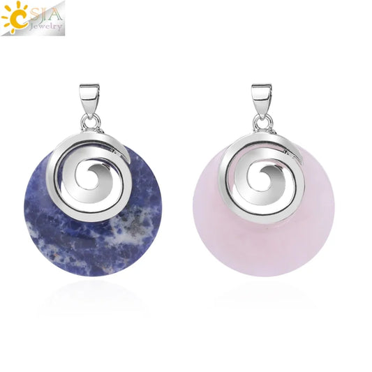 Natural Stone Pendants for Necklaces - High Trend Coture