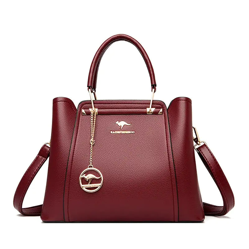 Bolso de piel mujer amplio elegante - High Trend Coture