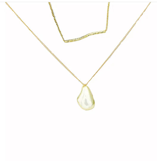 2Pcs Set Waterdrop Irregular Necklaces - High Trend Coture