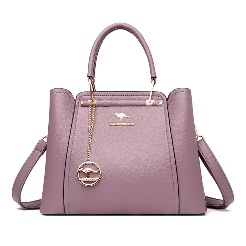 Bolso de piel mujer amplio elegante - High Trend Coture