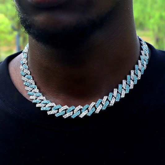 Iced Out Rhombus Necklace - High Trend Coture