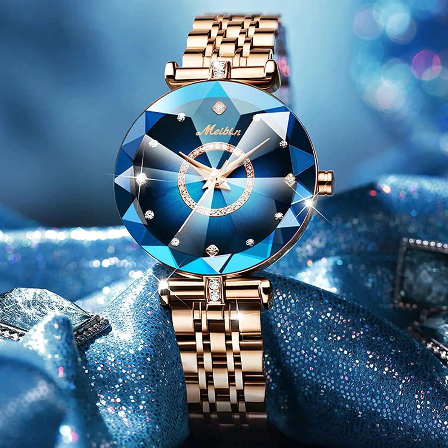 Diamond Flower Watch - High Trend Coture