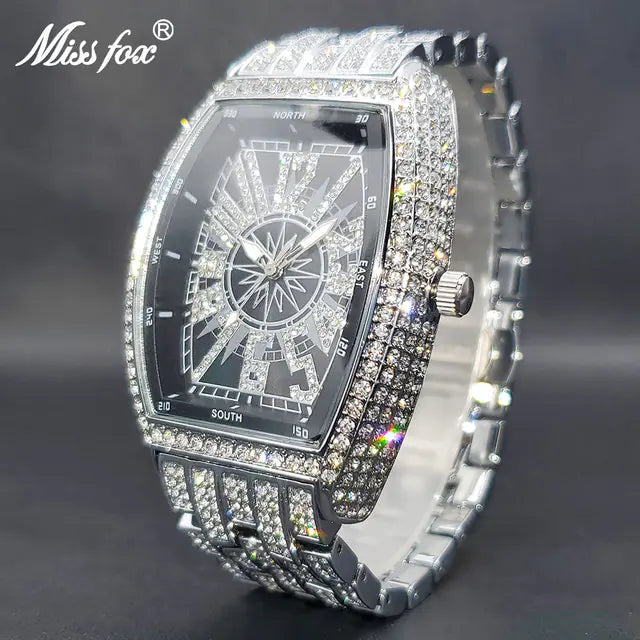 Iced Out Watch For Men - High Trend Coture