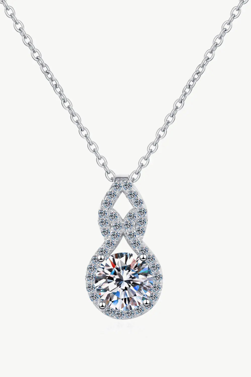 Carat Moissanite Pendant Necklace - High Trend Coture