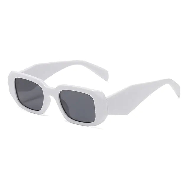 Small Polygon Rectangle Sunglasses - High Trend Coture