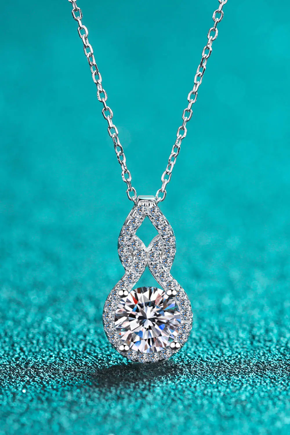 Carat Moissanite Pendant Necklace - High Trend Coture