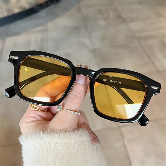 Clear Lens Square UV400 Sunglasses - High Trend Coture