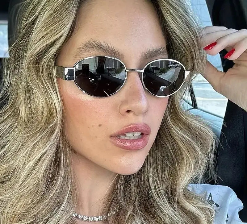 Oval Luxe Sunglasses - High Trend Coture