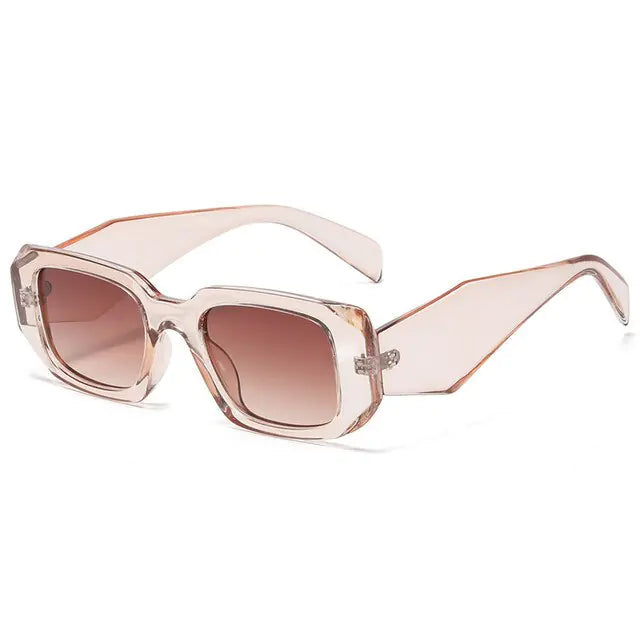 Small Polygon Rectangle Sunglasses - High Trend Coture