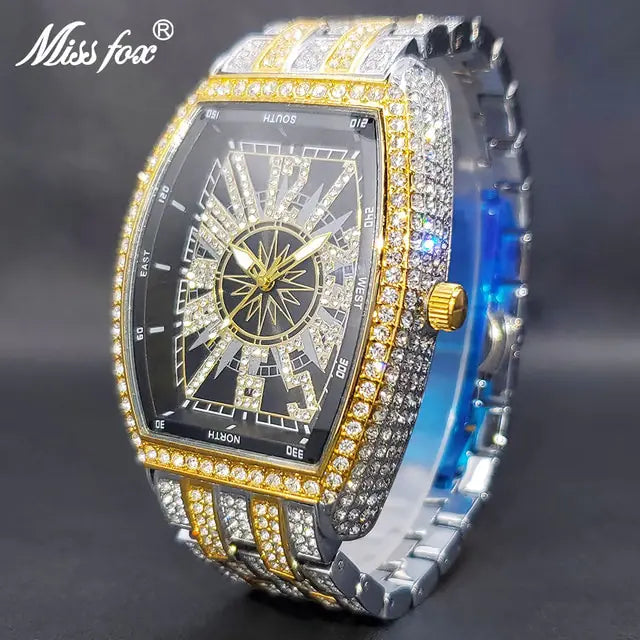 Iced Out Watch For Men - High Trend Coture