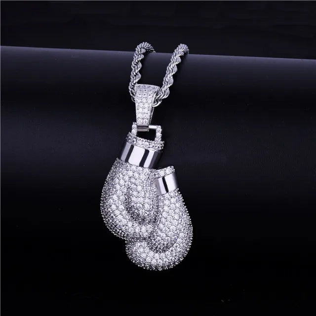 Boxing Gloves Pendant Necklace - High Trend Coture