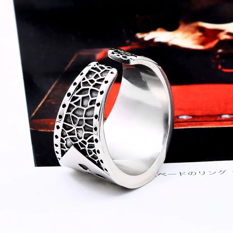 Biker Gothic Rock Men's Ring - High Trend Coture