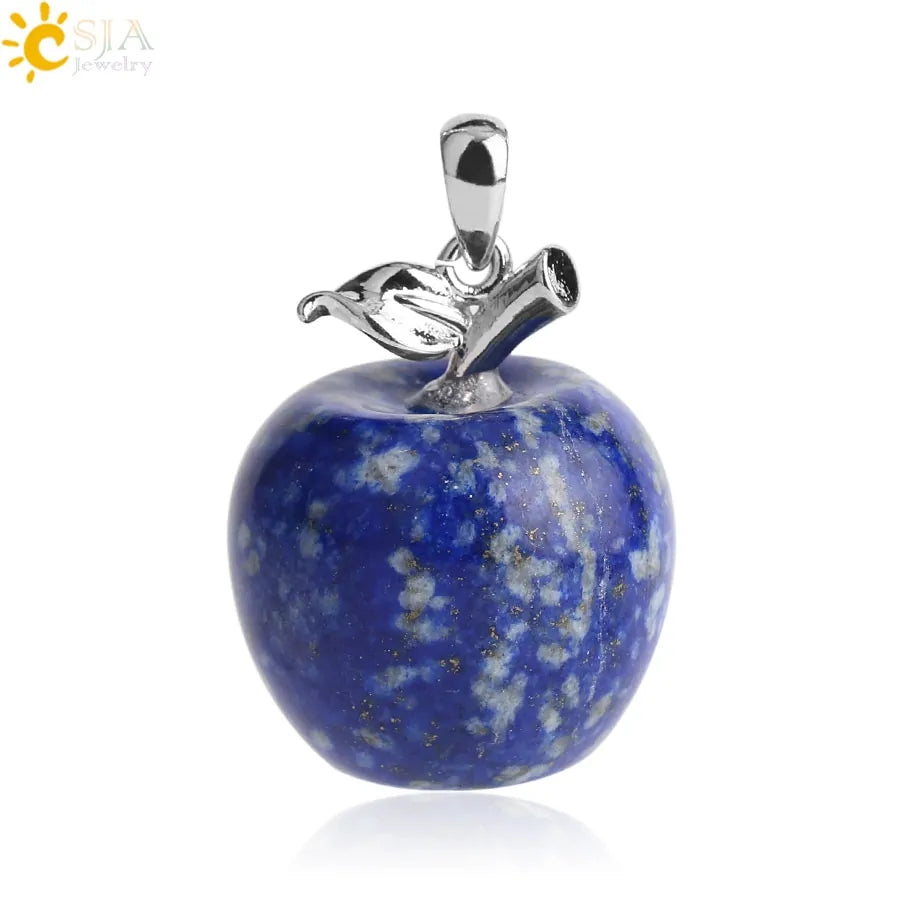 Crystal Apple Pendants - High Trend Coture