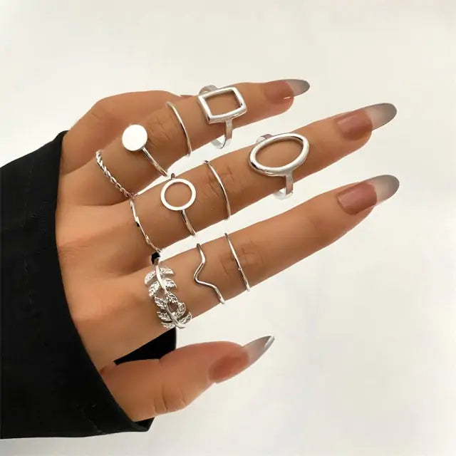 Bohemian Chain Rings - High Trend Coture