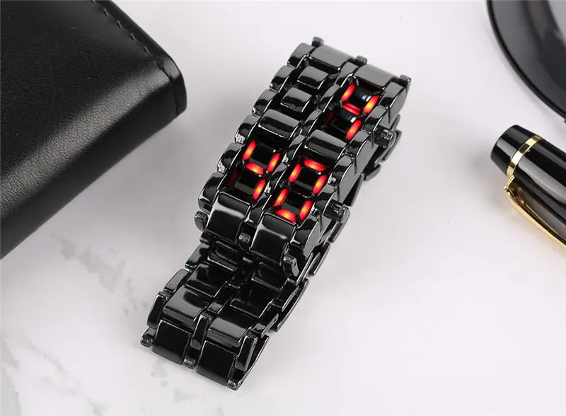 Lava Led Waterproof Watch - High Trend Coture