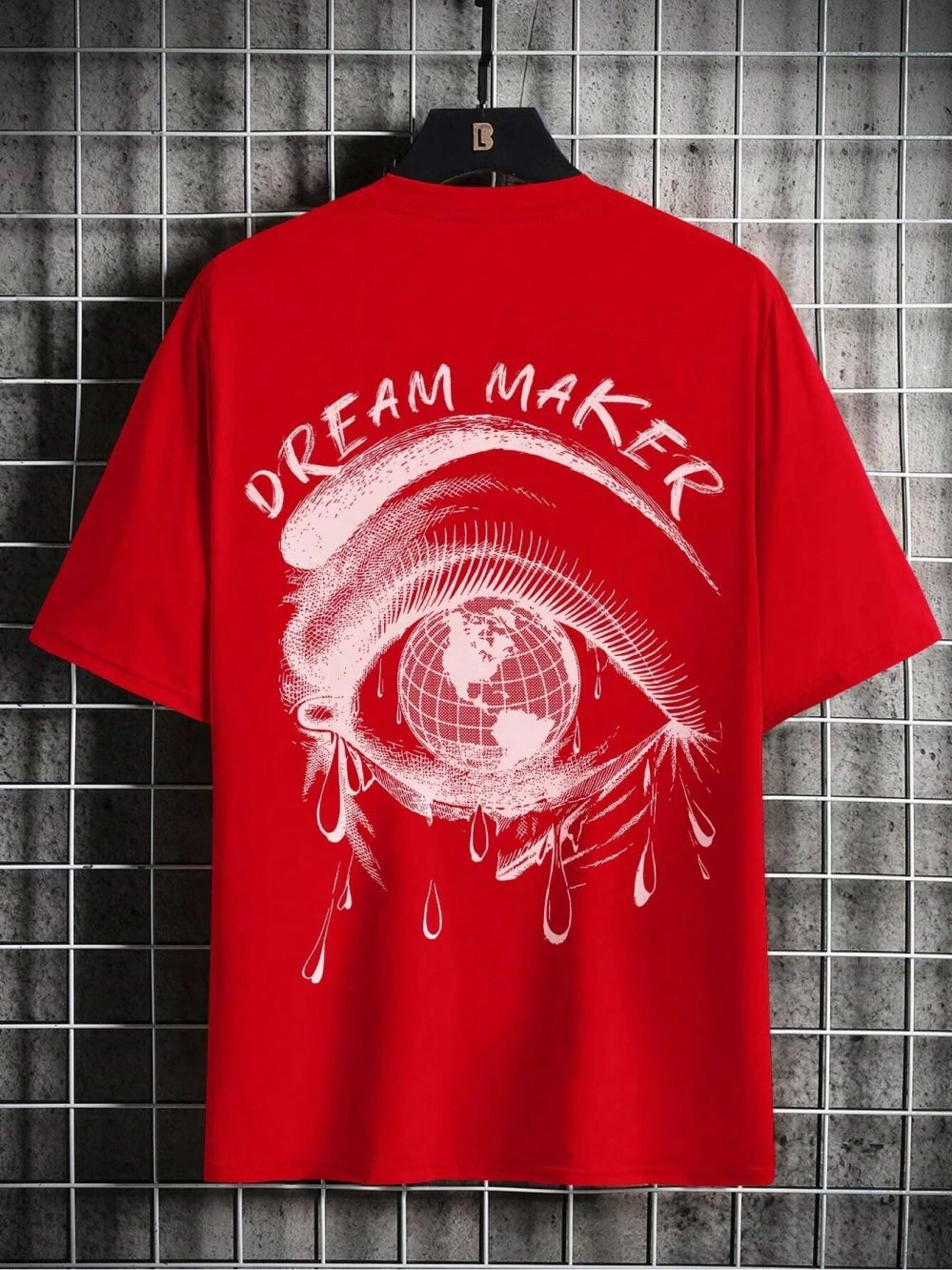 Camiseta de Manga Corta con Estampado Dream Maker Informal - High Trend Coture