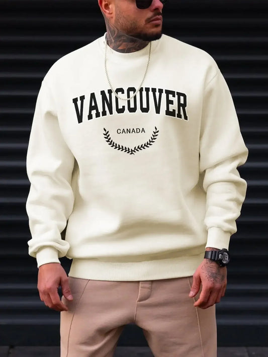 Sudadera  Personalizada para Hombre con Estampado Vancouver