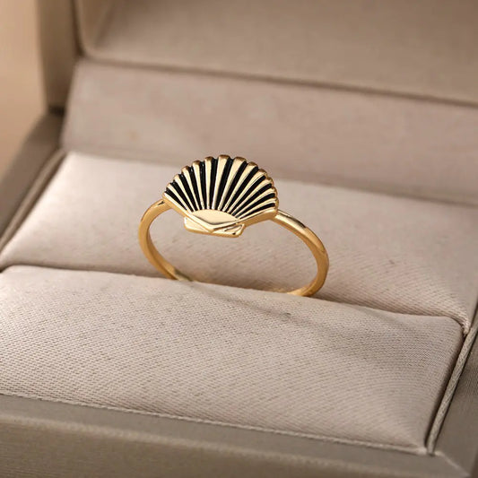 Vintage Shell Rings - High Trend Coture