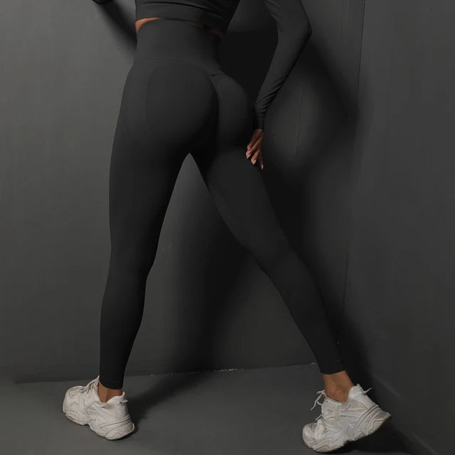 Leggings con Control de Vientre para Yoga o Fitness - High Trend Coture