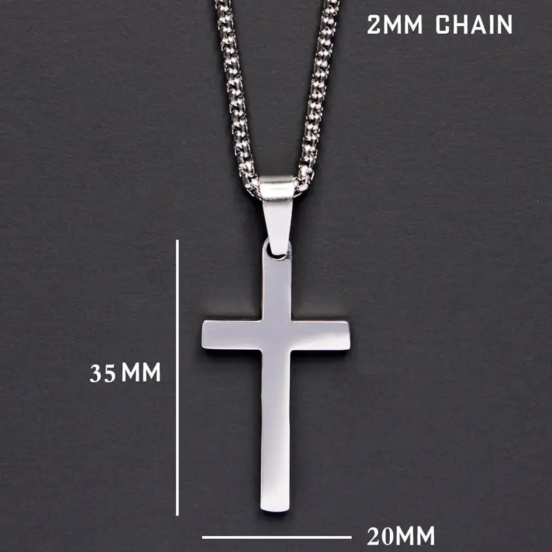 Classic Cross Men Necklace - High Trend Coture