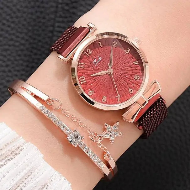 Luxury Magnetic Quartz Bracelet Watches - High Trend Coture