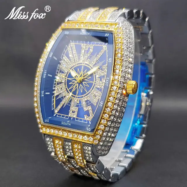 Iced Out Watch For Men - High Trend Coture