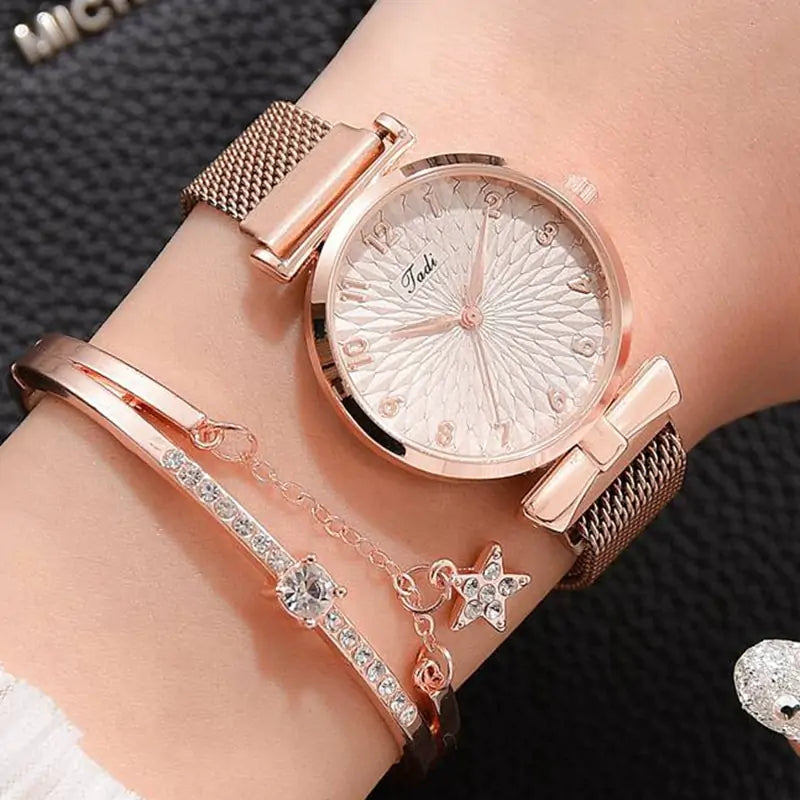 Luxury Magnetic Quartz Bracelet Watches - High Trend Coture