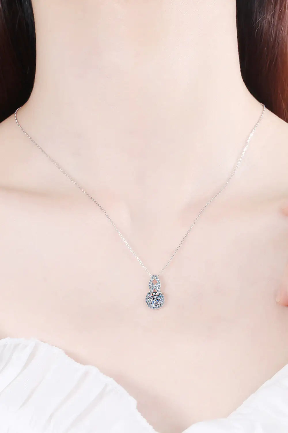 Carat Moissanite Pendant Necklace - High Trend Coture