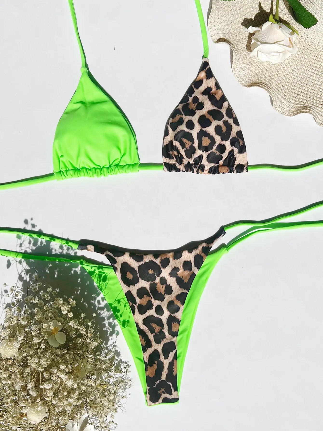 Bikini de 2 Piezas con Estampado de Leopardo - High Trend Coture