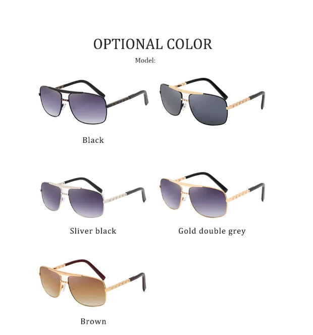 Classic Square Sunglasses - High Trend Coture