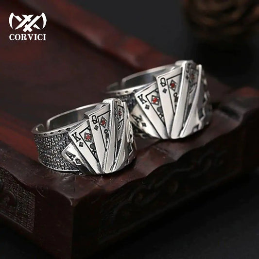 Biker Gothic Rock Men's Ring - High Trend Coture