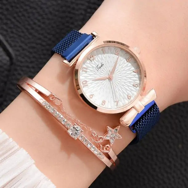 Luxury Magnetic Quartz Bracelet Watches - High Trend Coture