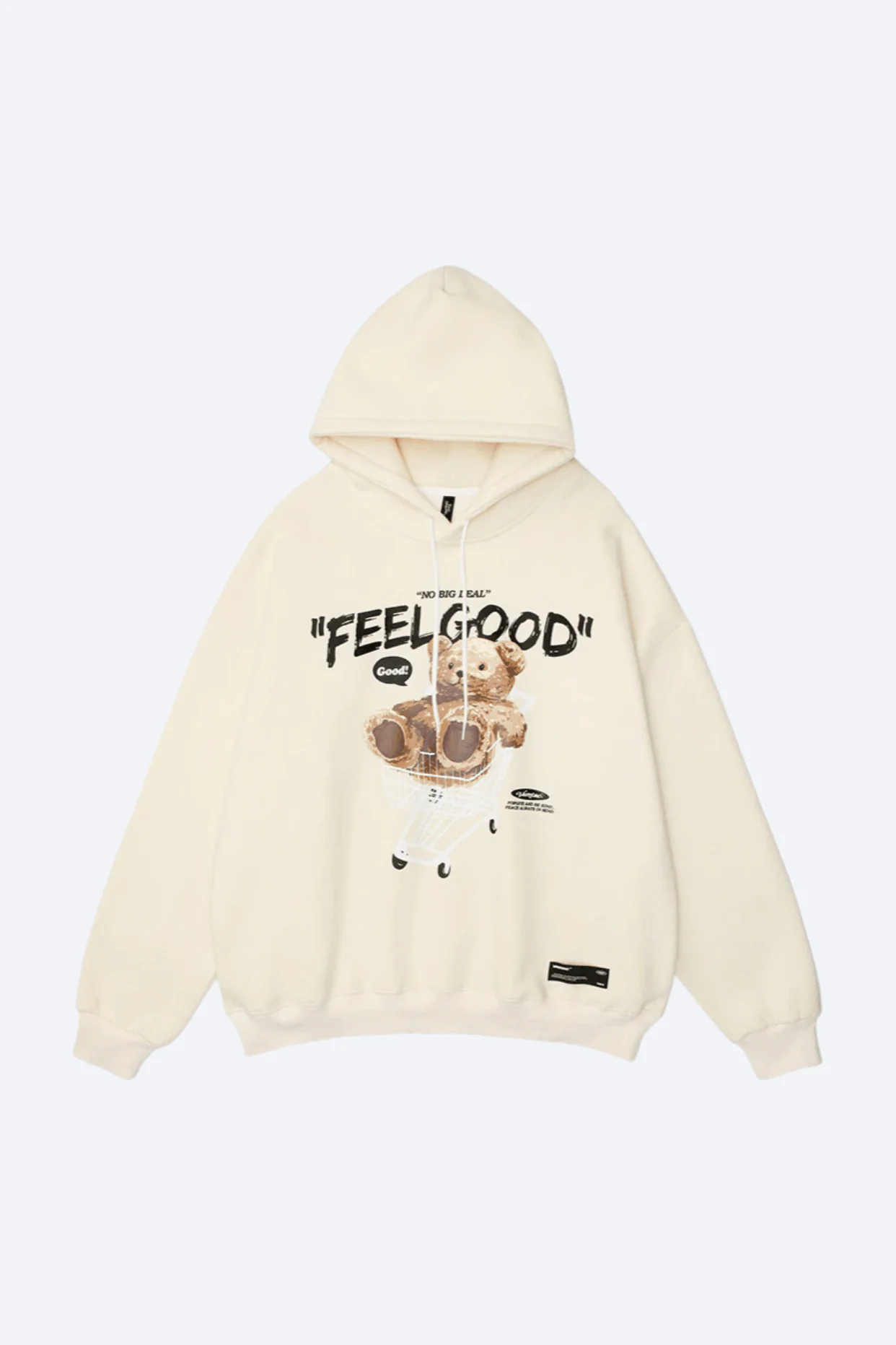 Sudadera Hombre Estampada Oso Feel Good - High Trend Coture