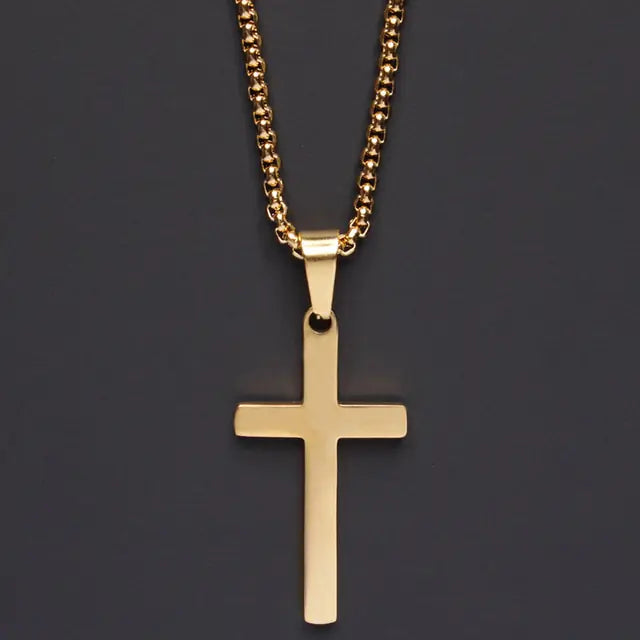 Classic Cross Men Necklace - High Trend Coture