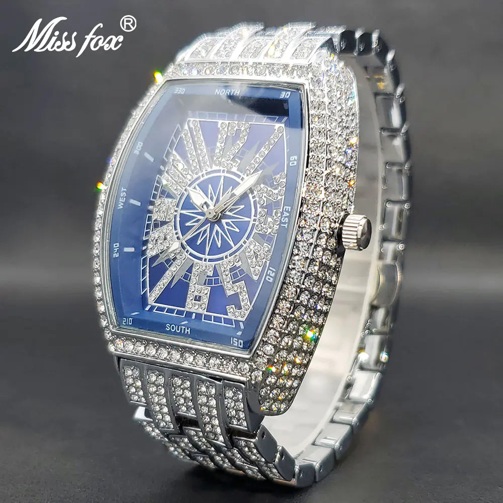 Iced Out Watch For Men - High Trend Coture