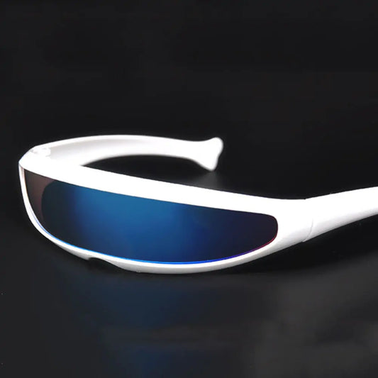 Futuristic Narrow Cyclops Sunglasses - High Trend Coture