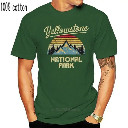 Camiseta Retro Yellowstone National Park - High Trend Coture