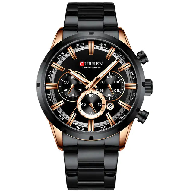 CURREN Men Quartz Watch Top Brand - High Trend Coture