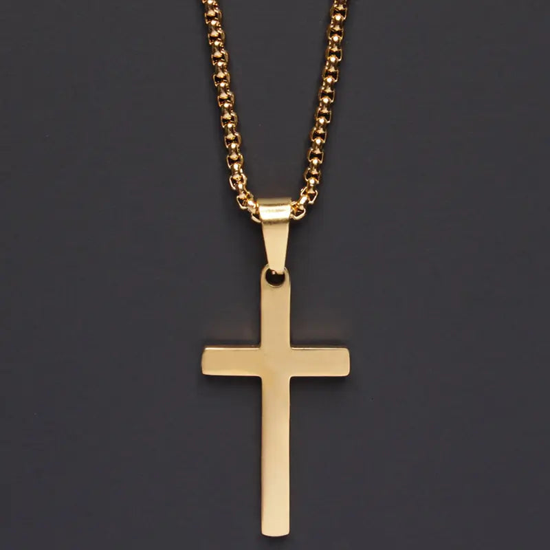 Classic Cross Men Necklace - High Trend Coture