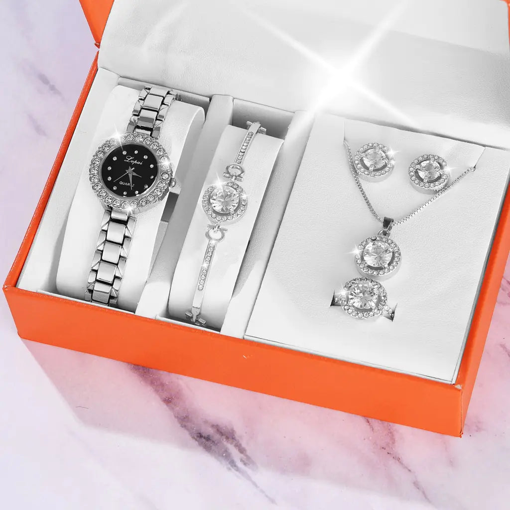 Crystal Watch Set - High Trend Coture