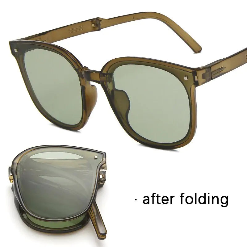 2022 Vintage Foldable Sunglasses - High Trend Coture