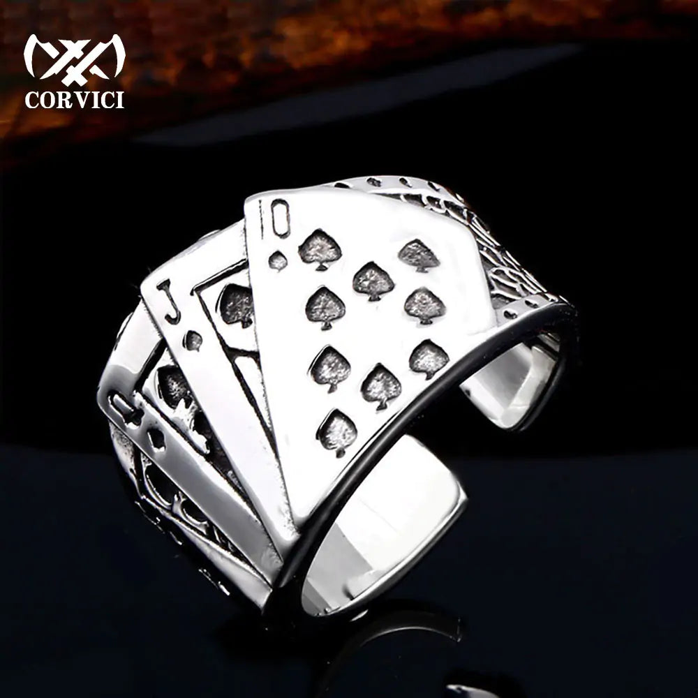 Biker Gothic Rock Men's Ring - High Trend Coture