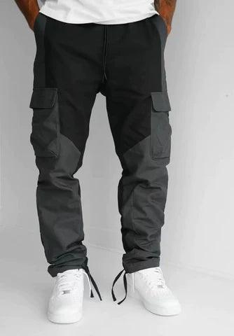 Pantalones Cargo Hombre con Bolsillos Laterales - High Trend Coture