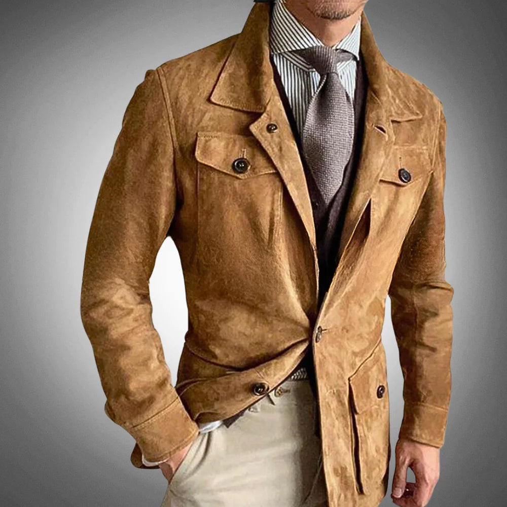 Blazer de Ante para Vestir de Hombre - High Trend Coture