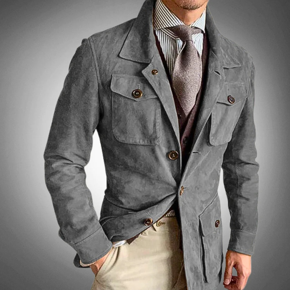 Blazer de Ante para Vestir de Hombre - High Trend Coture