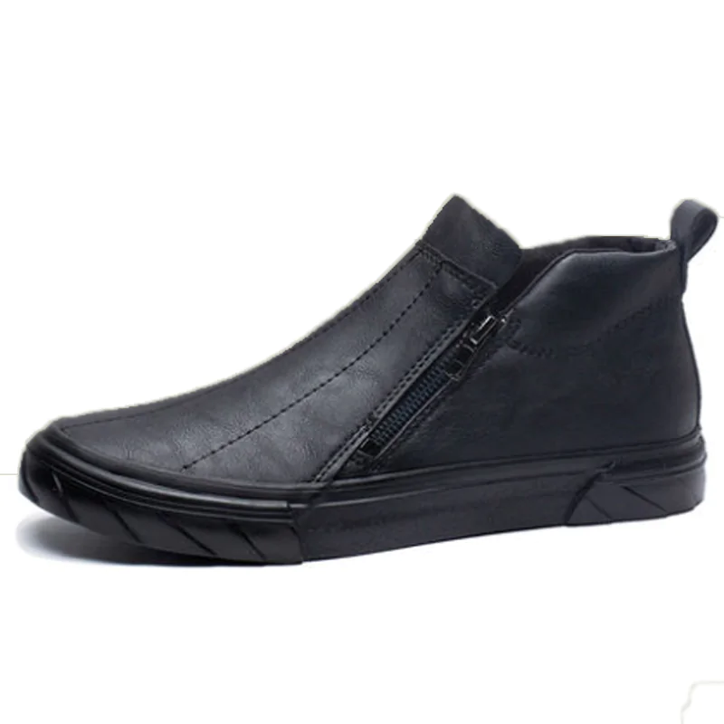 Botines Deportivos Para Hombre de Piel - High Trend Coture